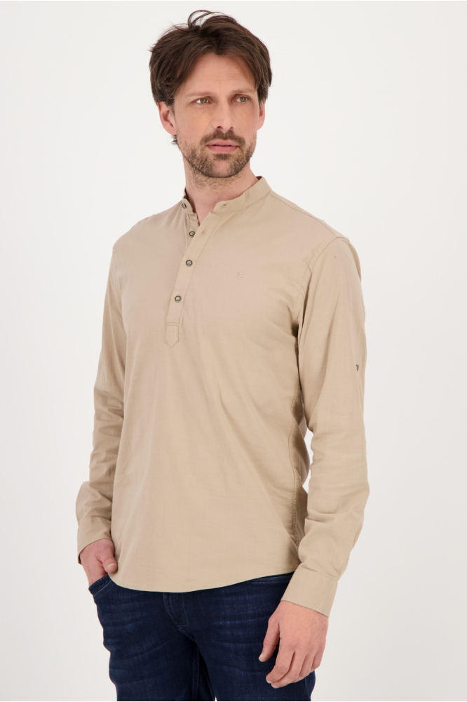 SHIRT 334535 Latte Brown